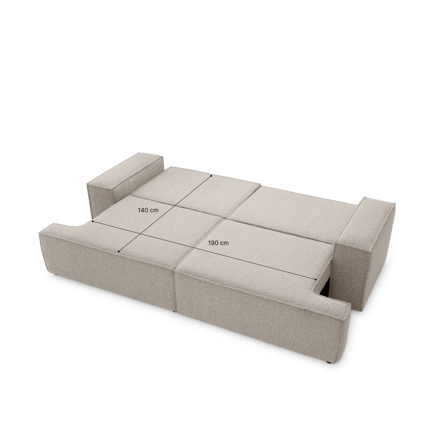 Faro - kompaktowa sofa mini