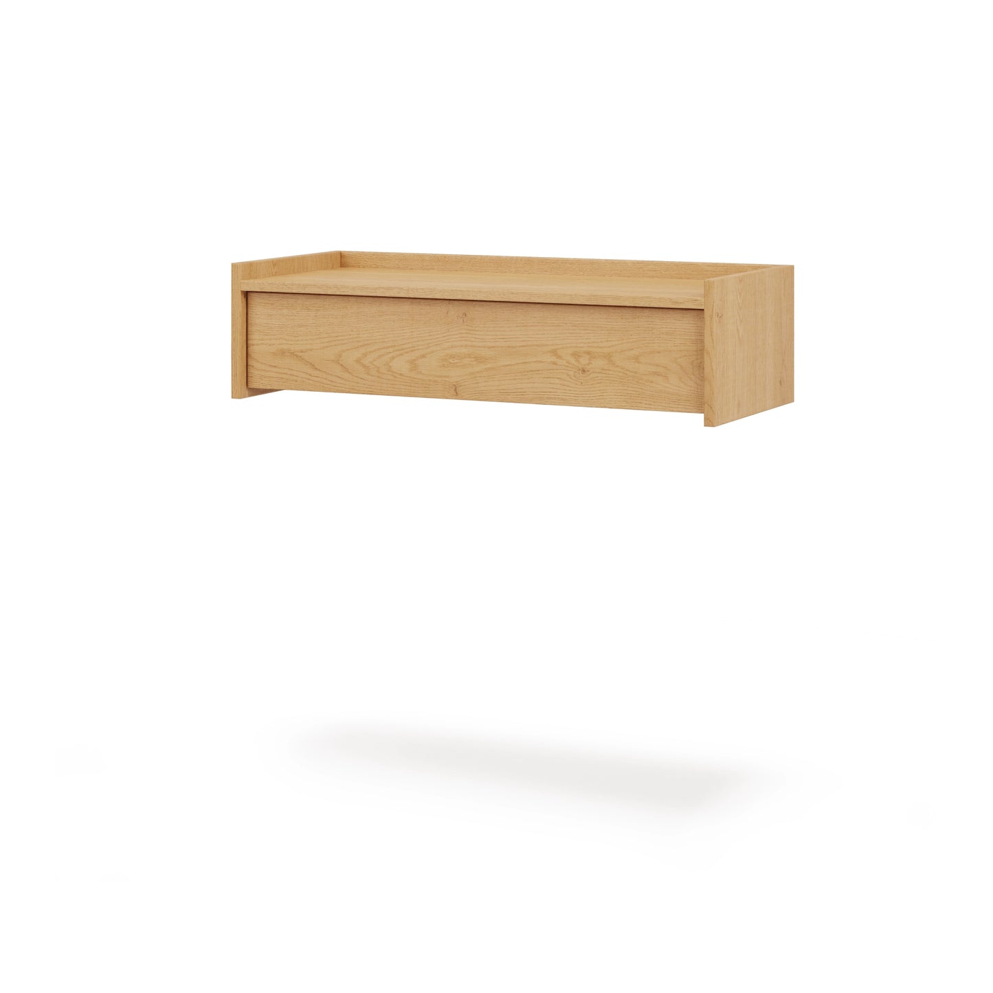 Japandi KONSOLA wisząca 80 cm - dąb cremona