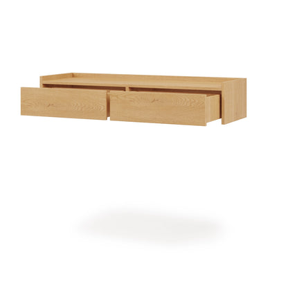 Japandi wisząca TOALETKA 105 cm - dąb cremona