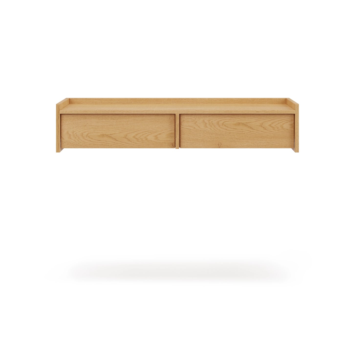 Japandi wisząca TOALETKA 105 cm - dąb cremona