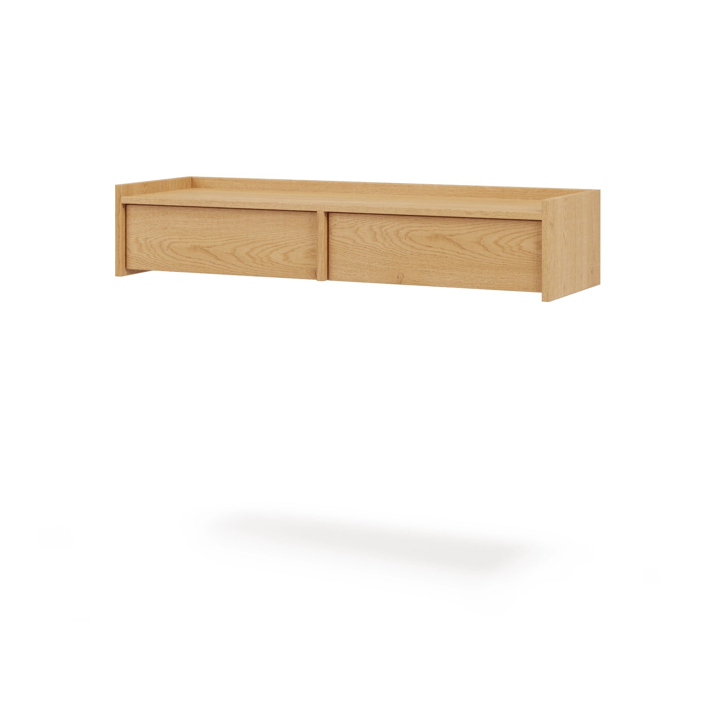 Japandi wisząca TOALETKA 105 cm - dąb cremona