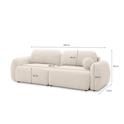 Mayo mini - kompaktowa sofa