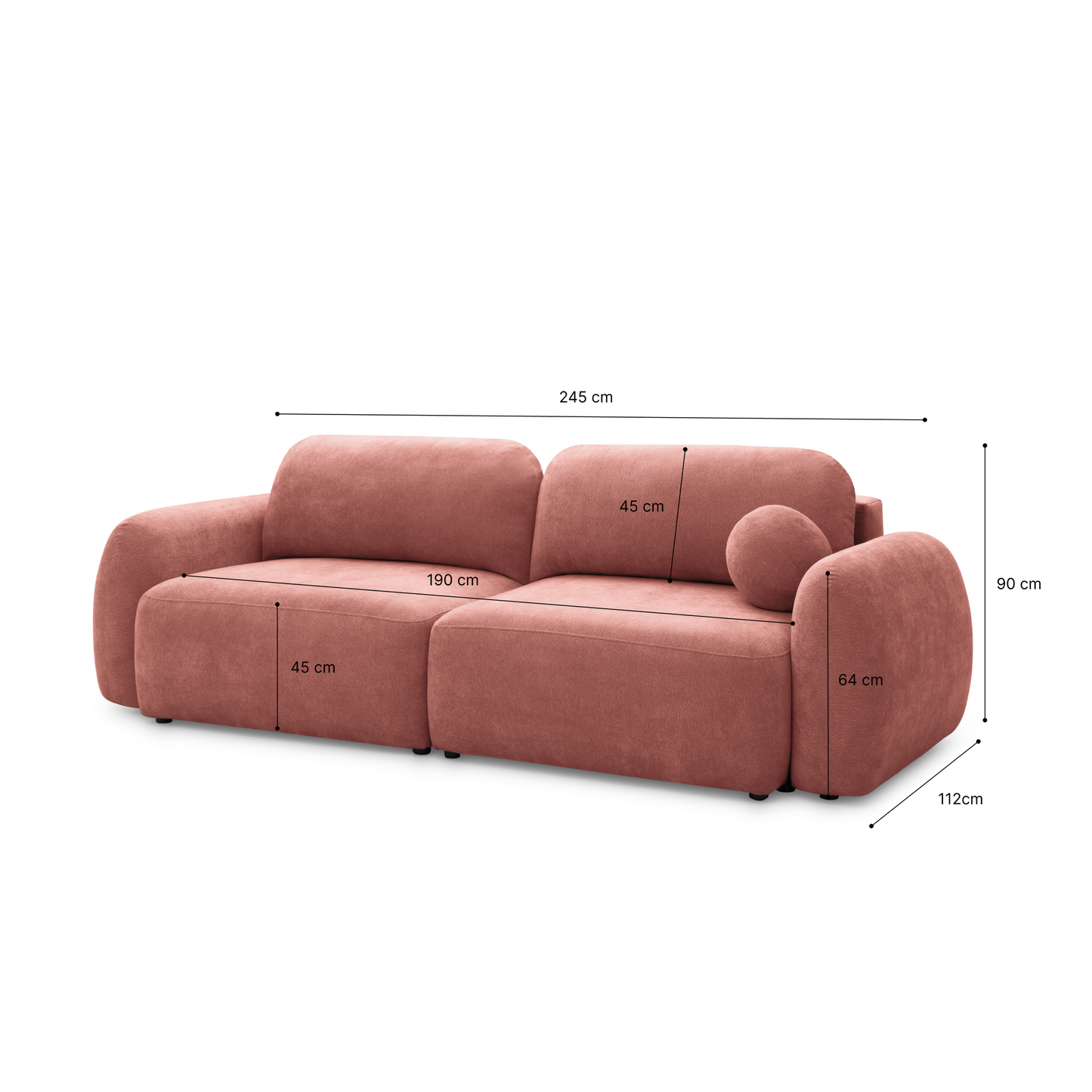 Mayo mini - kompaktowa sofa